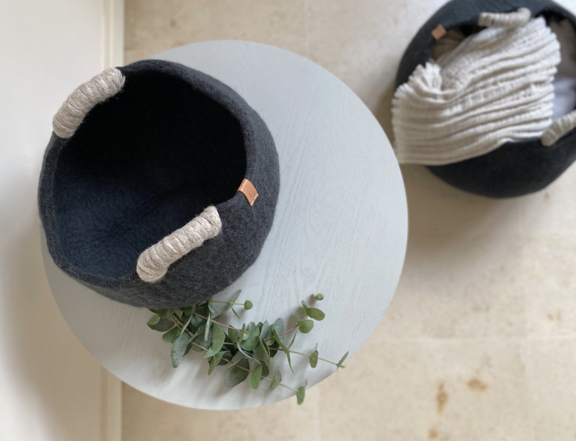 Design minimaliste et épuré du panier Bimba Basket