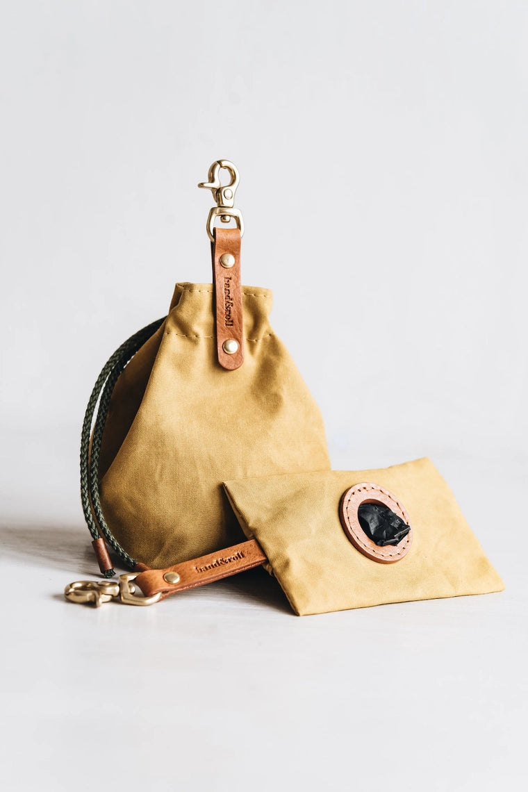 Dimensions compactes du sac YORK : Ø 7 cm, hauteur 12 cm