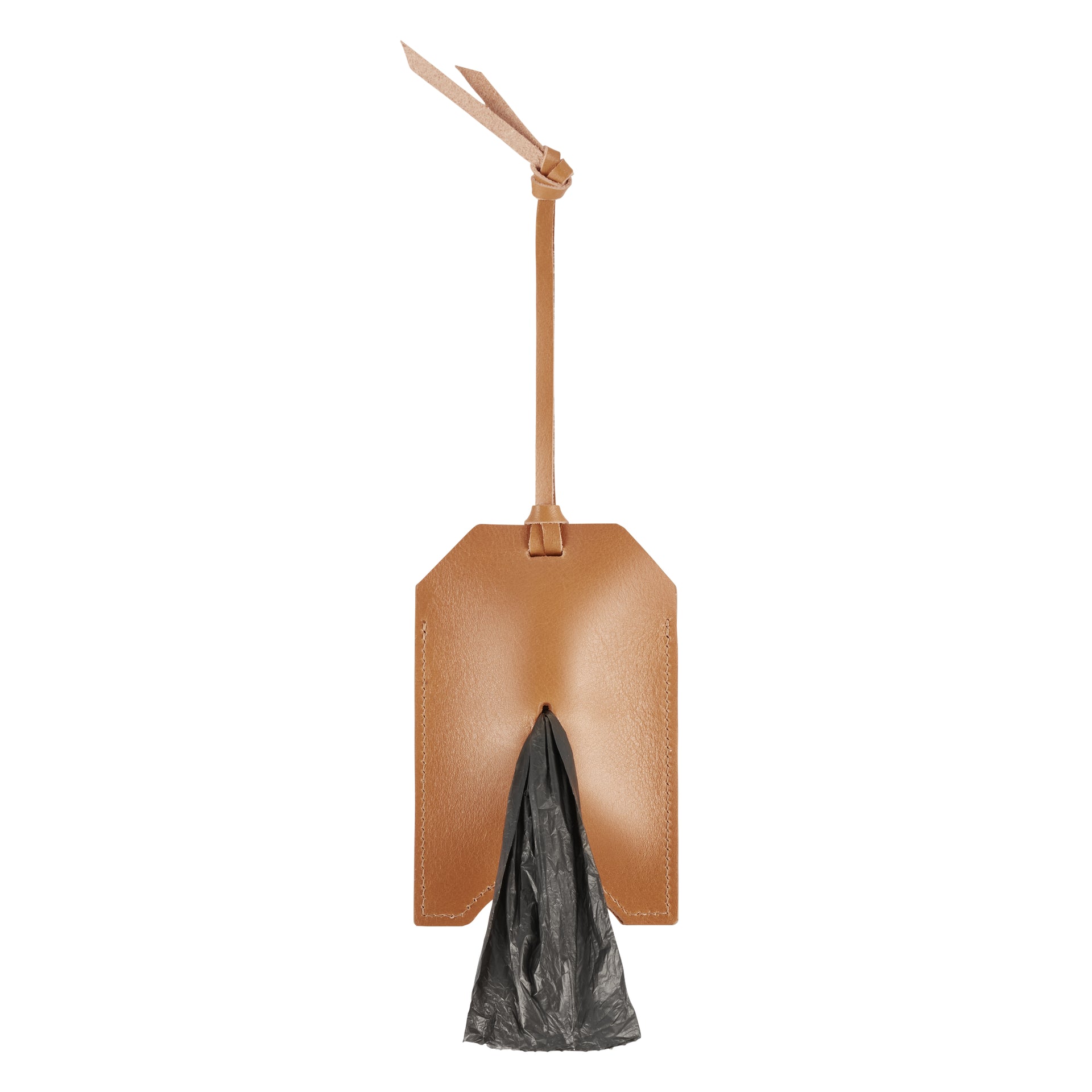 Distributeur de sacs Saku en cuir italien durable