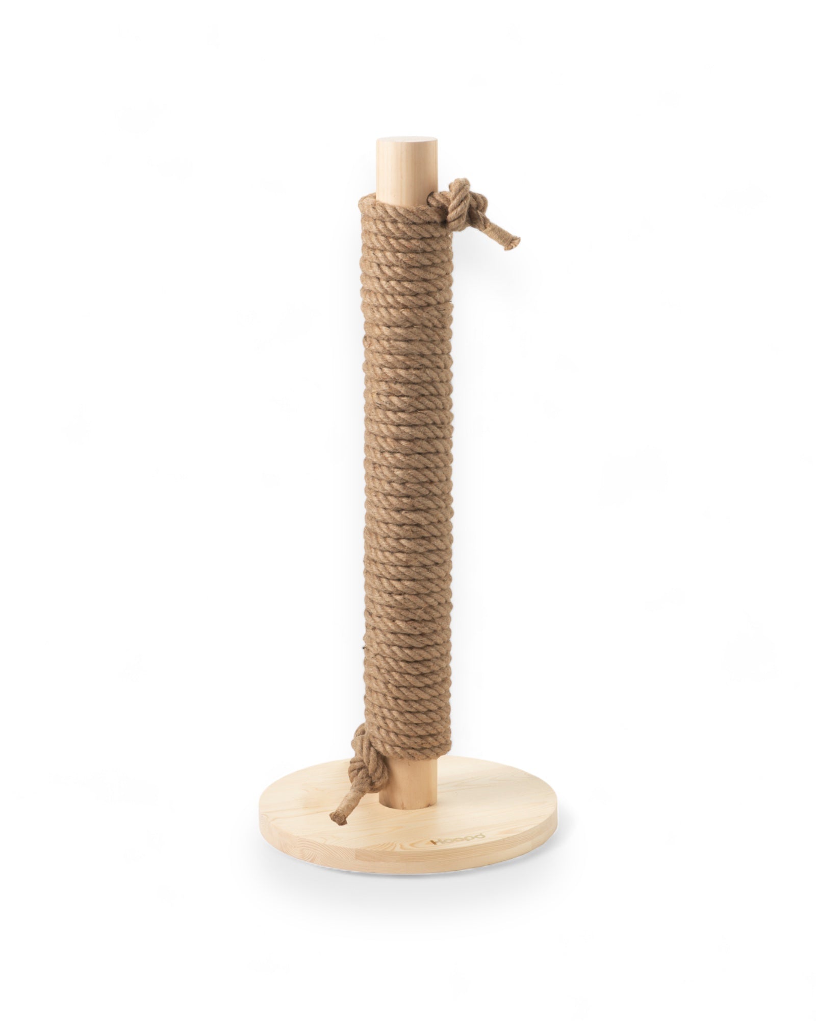 Griffoir Totem en bois de pin durable avec corde en sisal épais