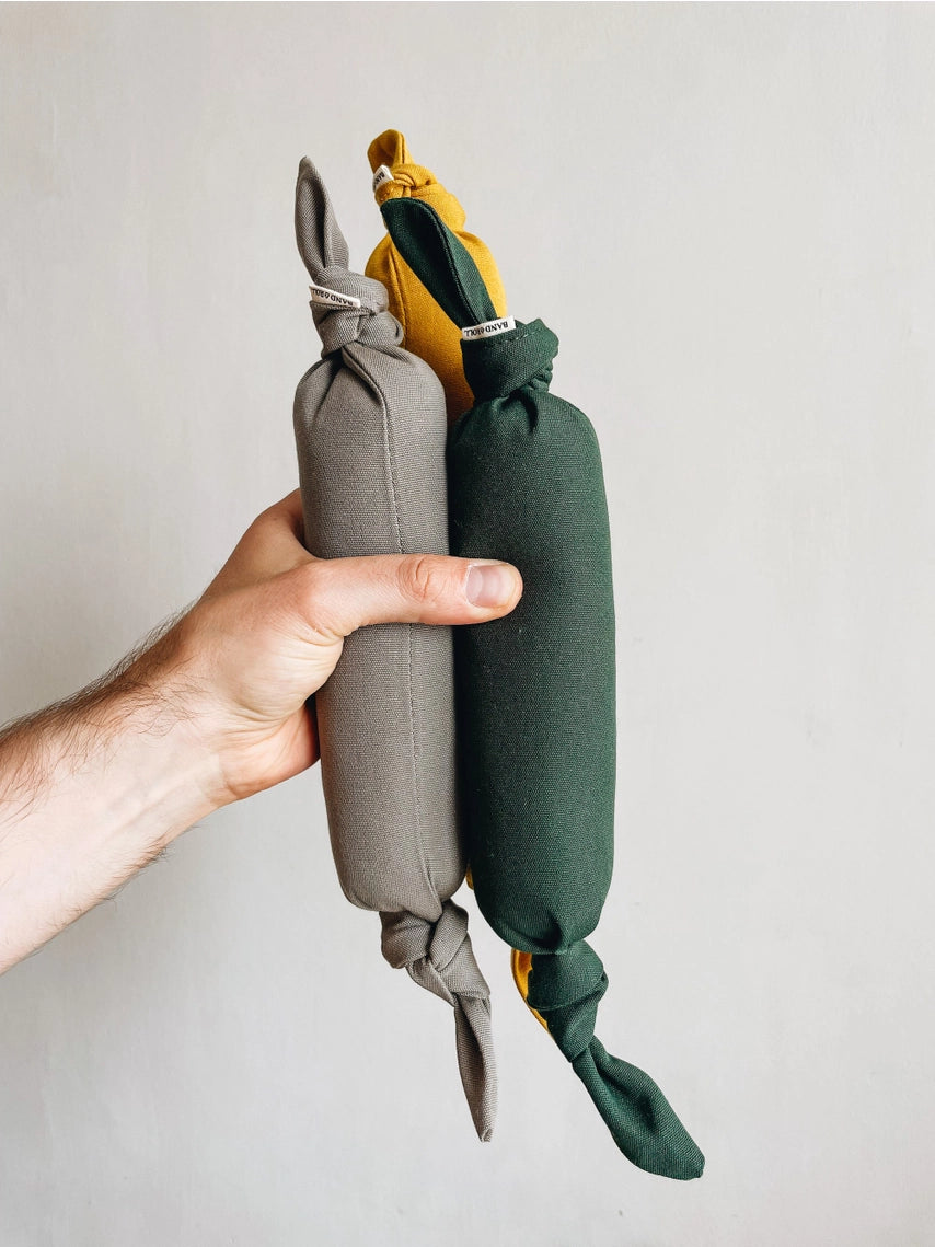 Jouet pour chien SAUSAGE lavable en machine à 30 degrés