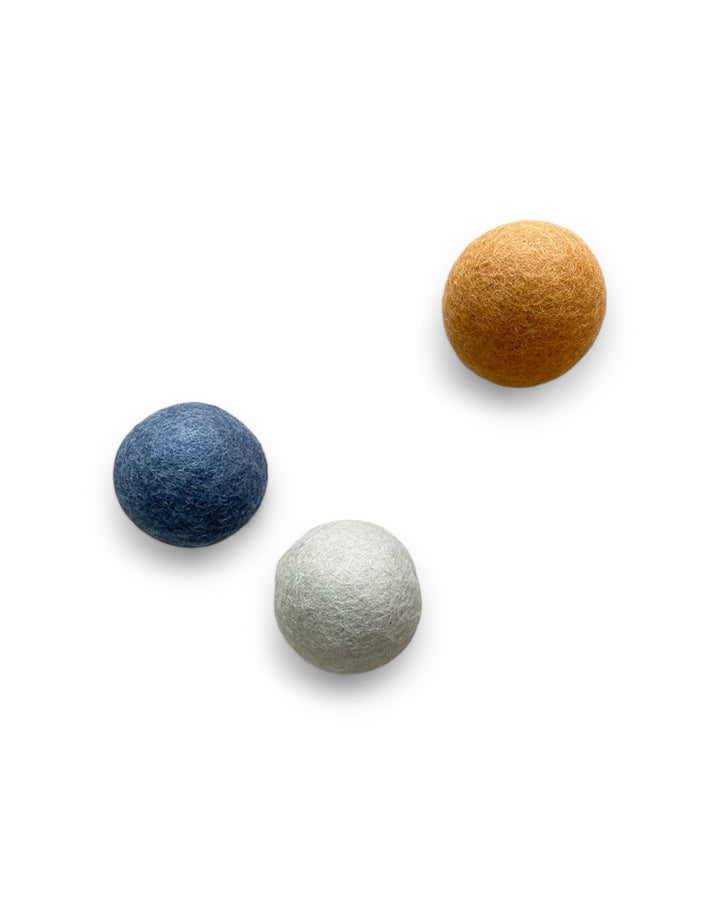 Rattle Balls, jouets écoresponsables en laine naturelle pour animaux et enfants