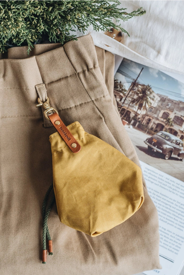 Sac à friandises pour chien avec doublure PET recyclée