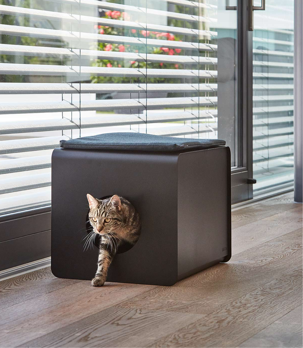 bac à litière moderne et écologique Sito pour chat